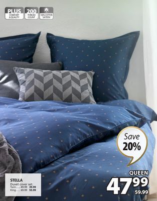 JYSK Stella duvet cover set offer