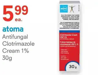Remedy's RX Atoma antifungal clotrimazole cream 1% offer