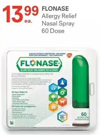 IDA Pharmacy Flonase allergy relief nasal spray offer
