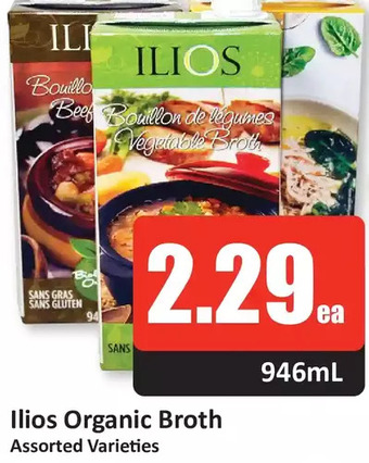 Starsky Ilios organic broth offer
