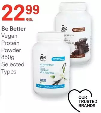 Guardian Pharmacy Be better vegan protein powder offer