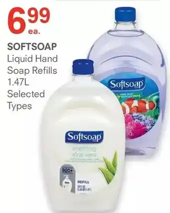 IDA Pharmacy Softsoap liquid hand soap refills offer