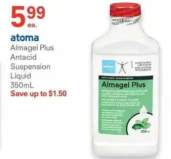 Guardian Pharmacy Atoma almagel plus antacid suspension liquid offer
