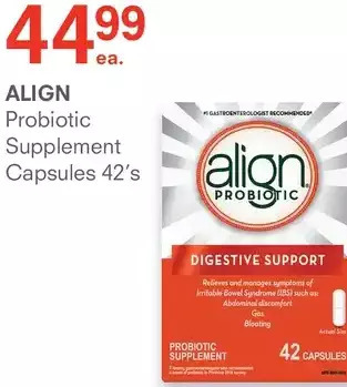 Guardian Pharmacy Align probiotic supplement capsules offer