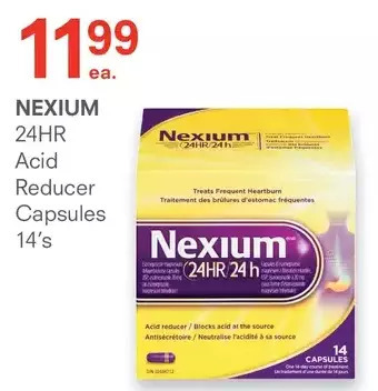 IDA Pharmacy Nexium 24hr acid reducer capsules offer