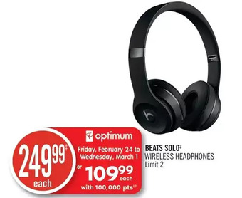 Beats solo wireless headphones
