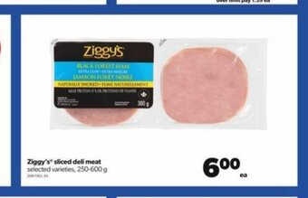 Real Canadian Superstore Ziggy's sliced deli meat 250-600 g offer