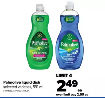 Real Canadian Superstore Palmolive liquid dish offer