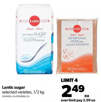 Real Canadian Superstore Lantic sugar offer