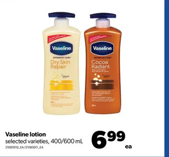 Real Canadian Superstore Vaseline lotion offer