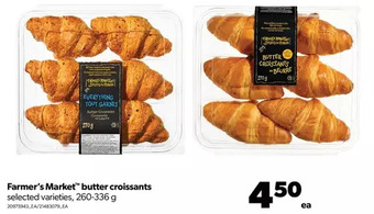 Real Canadian Superstore Farmer's market butter croissants offer