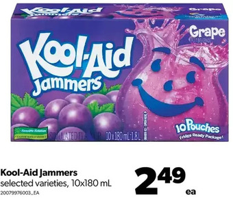 Real Canadian Superstore Kool-aid jammers offer