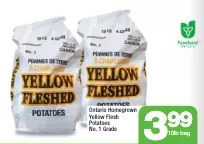 Highland Farms Ontario homegrown yellow flesh potatoes offer