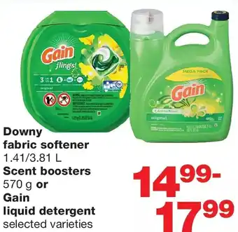 Wholesale Club Downy faborox | scent boosters or gain liquid detergent offer