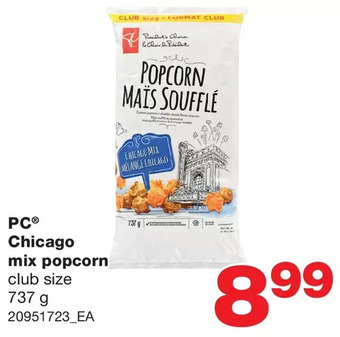 Wholesale Club Pc chicago mix popcorn offer