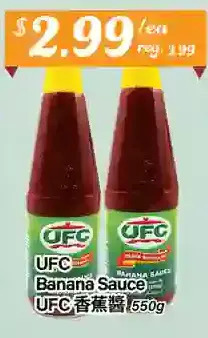 Btrust Supermarket Ufc banana sauce offer