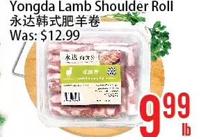 Bestco Food Mart Yongda lamb shoulder roll offer