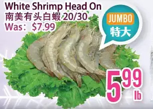 Bestco Food Mart White shrimp head on offer