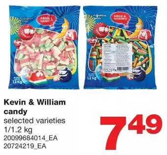 Wholesale Club Kevin & william candy offer