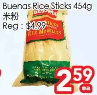 Superking Supermarket Buenas rice sticks offer