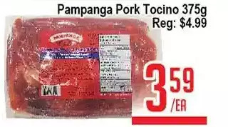 Skyland Foodmart Pampanga pork tocino offer