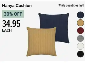 Linen Chest Hanya cushion offer
