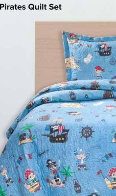 Pirates quilt set