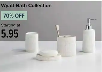 Linen Chest Wyatt bath collection offer