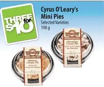 Co-op Cyrus O'leary's mini pies 198g offer