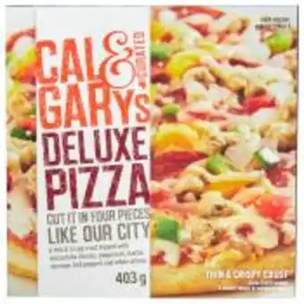 Calgary Co-op Cal & gary's thin deluxe pizza offer