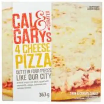 Calgary Co-op Cal & gary's thin crust 4 cheese pizza offer