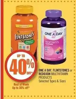 Shoppers Drug Mart One a day multivitamin products offer