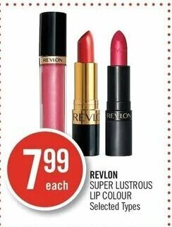 Shoppers Drug Mart Revlon super lustrous lip colour offer