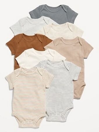 Old Navy Unisex bodysuit 8-pack for baby offer
