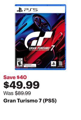 Best Buy Gran turismo 7 (ps5) offer