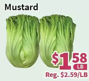 Blue Sky Supermarket Mustard offer