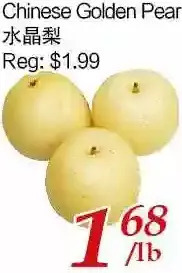 Tone Tai Supermarket Chinese golden pear offer