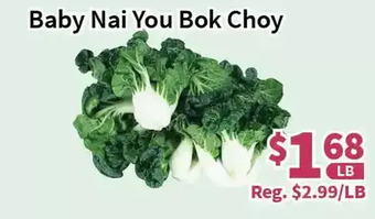 Blue Sky Supermarket Baby nai you bok choy offer