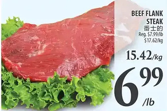 Al Premium Food Mart Beef flank steak offer