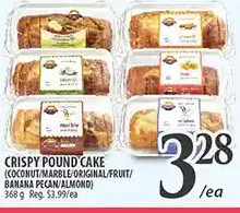 Al Premium Food Mart Crispy pound cake offer