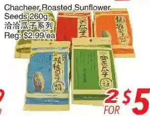 Foody World Chacheer roasted sunflower seeds offer
