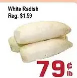 Top Food Supermarket White radish offer