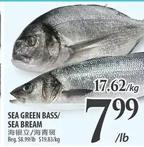 Al Premium Food Mart Sea green bass/ sea bream offer