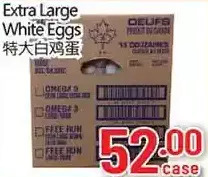 Hong Tai Supermarket Extra large white eggs offer