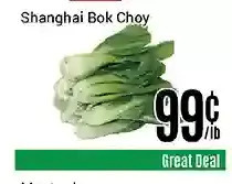 Nations Fresh Foods Shanghai bok choy offer