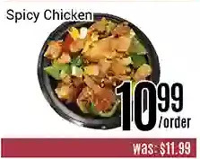 Nations Fresh Foods Spicy chicken offer
