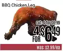 Nations Fresh Foods Bbq chicken leg offer