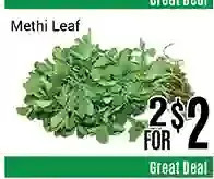 Nations Fresh Foods Methi leaf offer