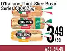 Nations Fresh Foods D'italiano thick slice bread series offer