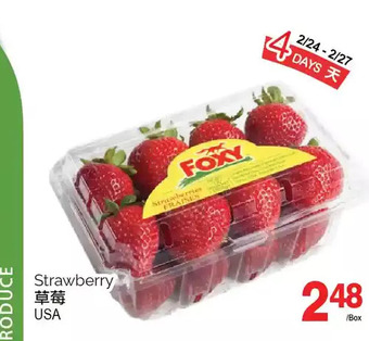 T&T Supermarket Strawberry offer